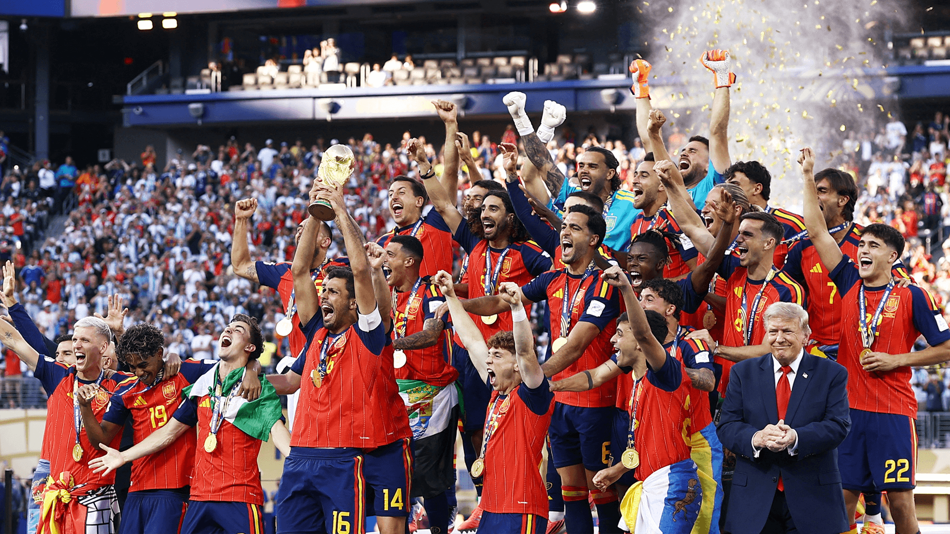 Spain beat Argentina in extra time to lift 2026 World Cup