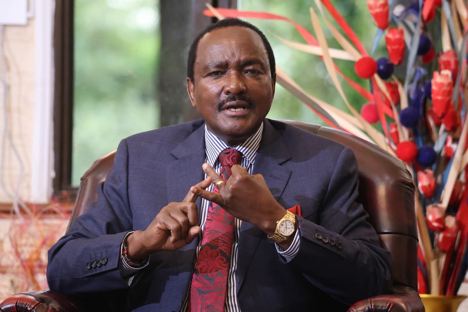 Kalonzo claims plot to kill Uhuru, accuses state of targeting opposition