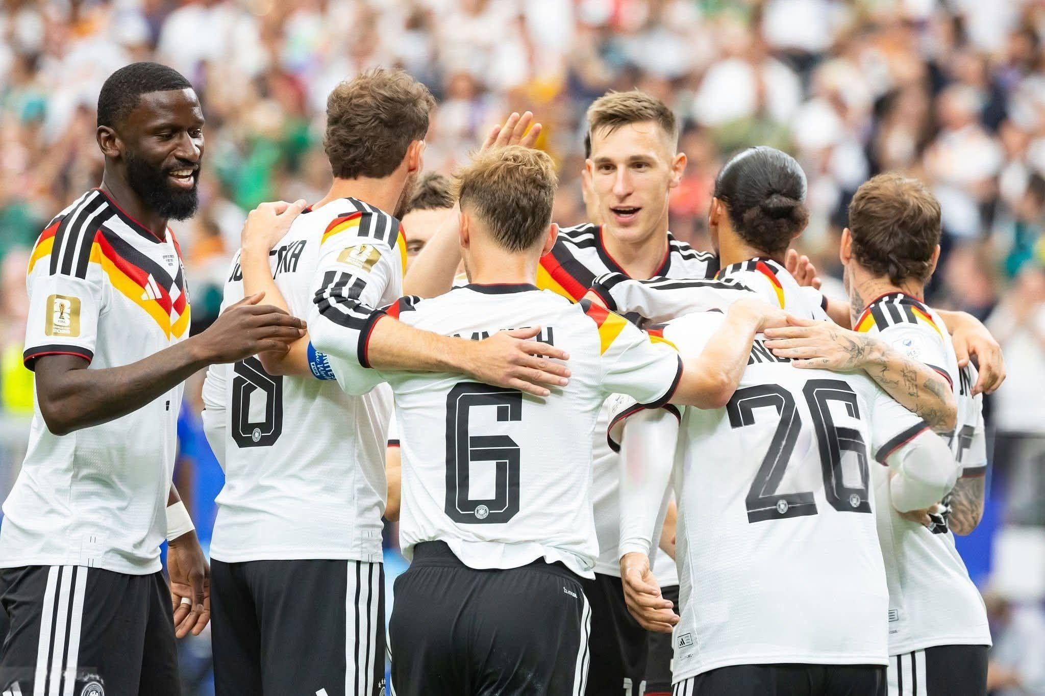 Germany beat Curaçao 7-1 in Houston, with Kai Havertz scoring twice 
