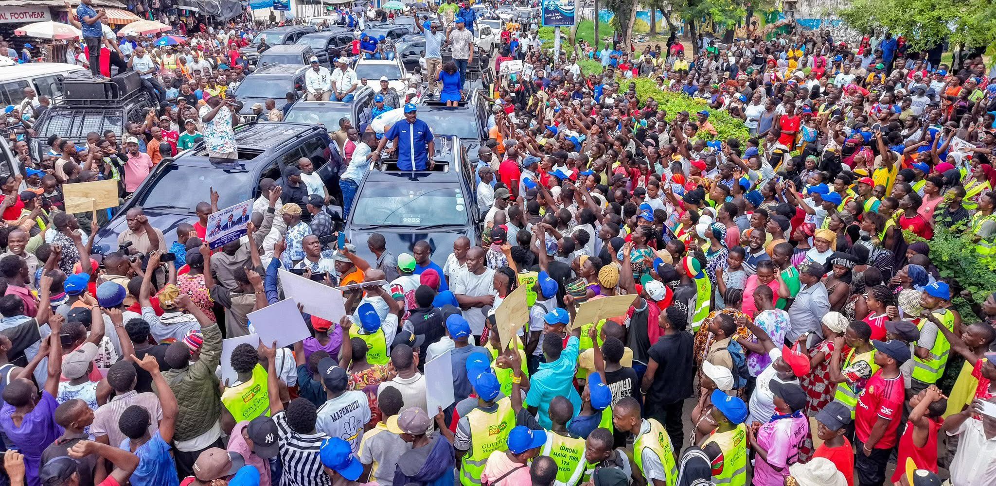 Gachagua, Kalonzo take opposition campaigns to Mombasa