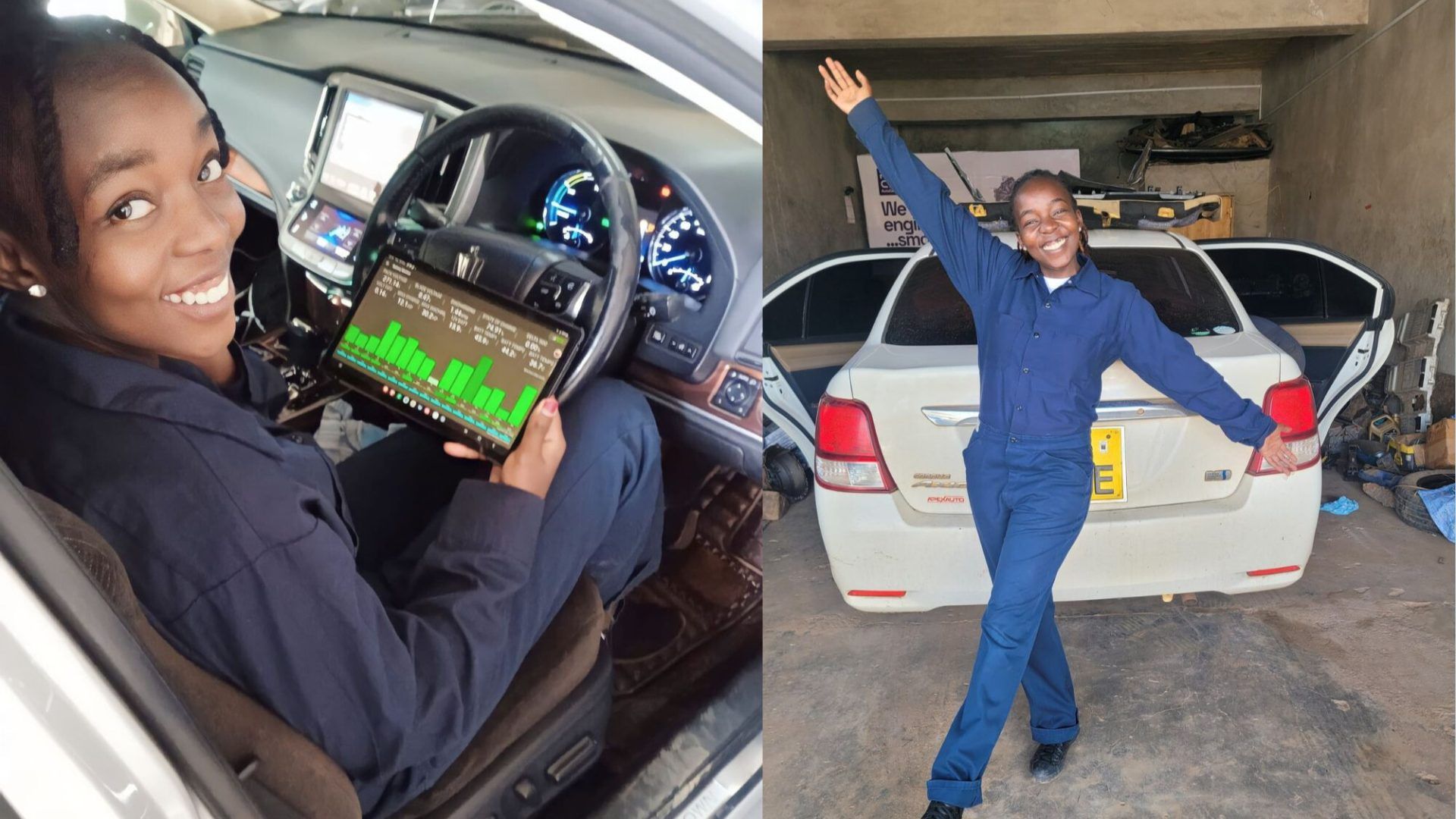 Meet the mechanic queen leading Kenya’s hybrid car revolution