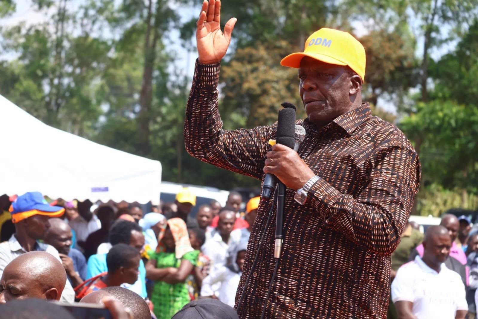 ODM leaders push Oparanya as Ruto’s 2027 running mate