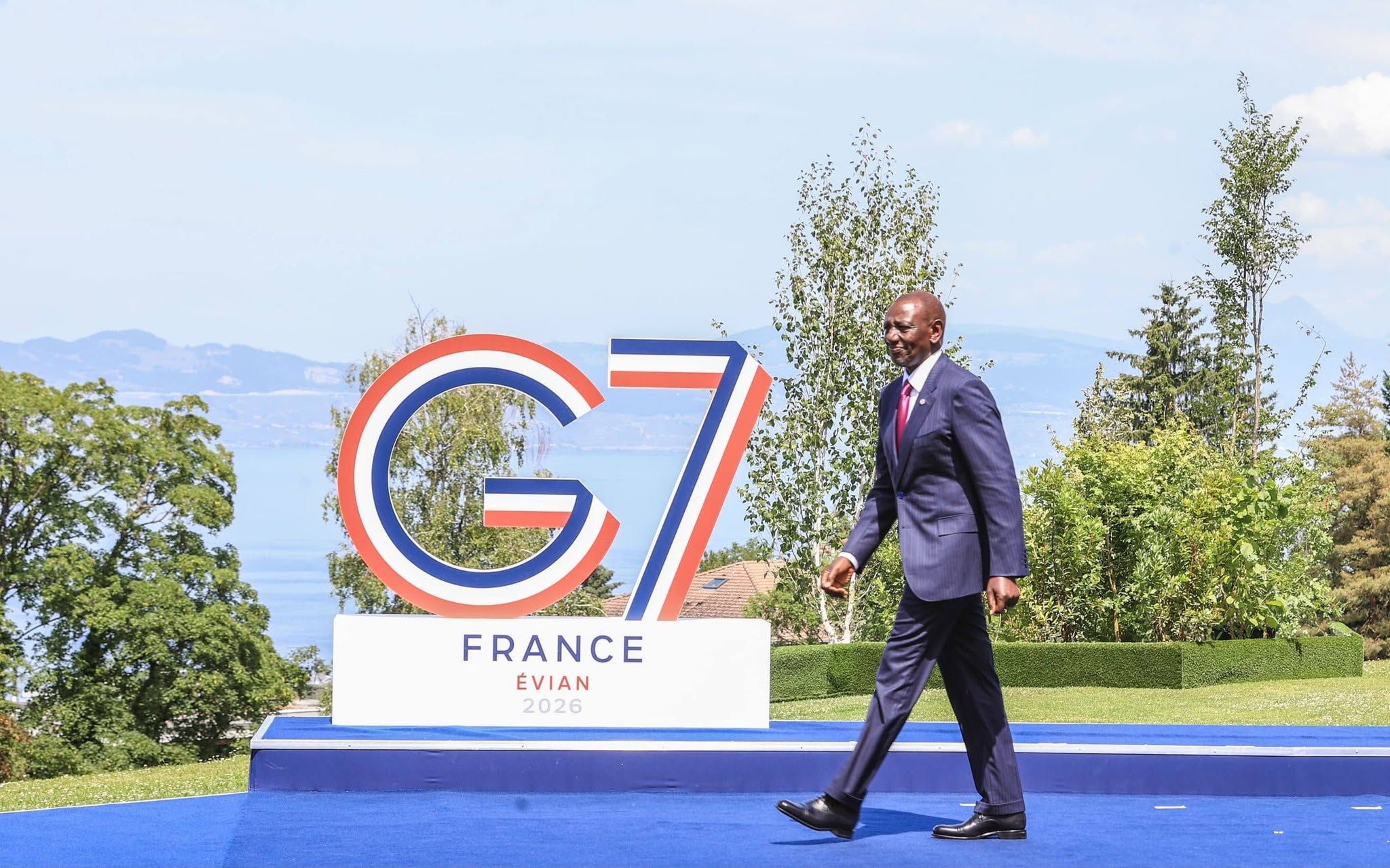 Ruto urges G7 leaders to back reform of IMF, World Bank and UN