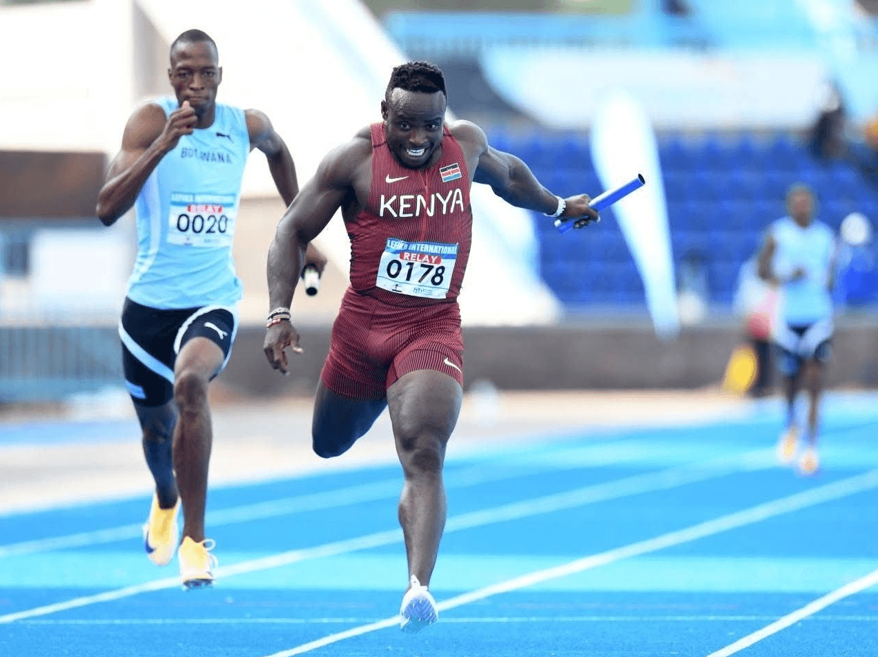 Ferdinand Omanyala shines at Lefika international relays