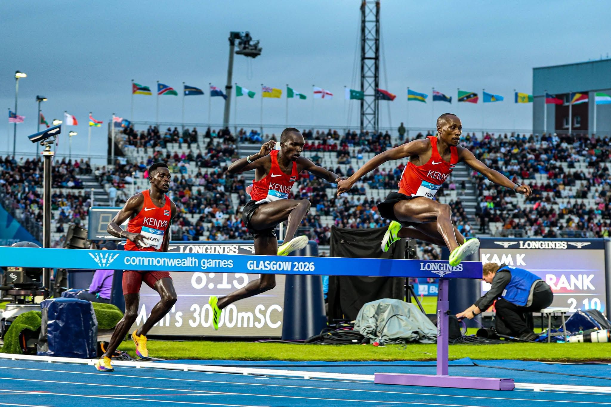 African stars take centre stage in Glasgow medal battle