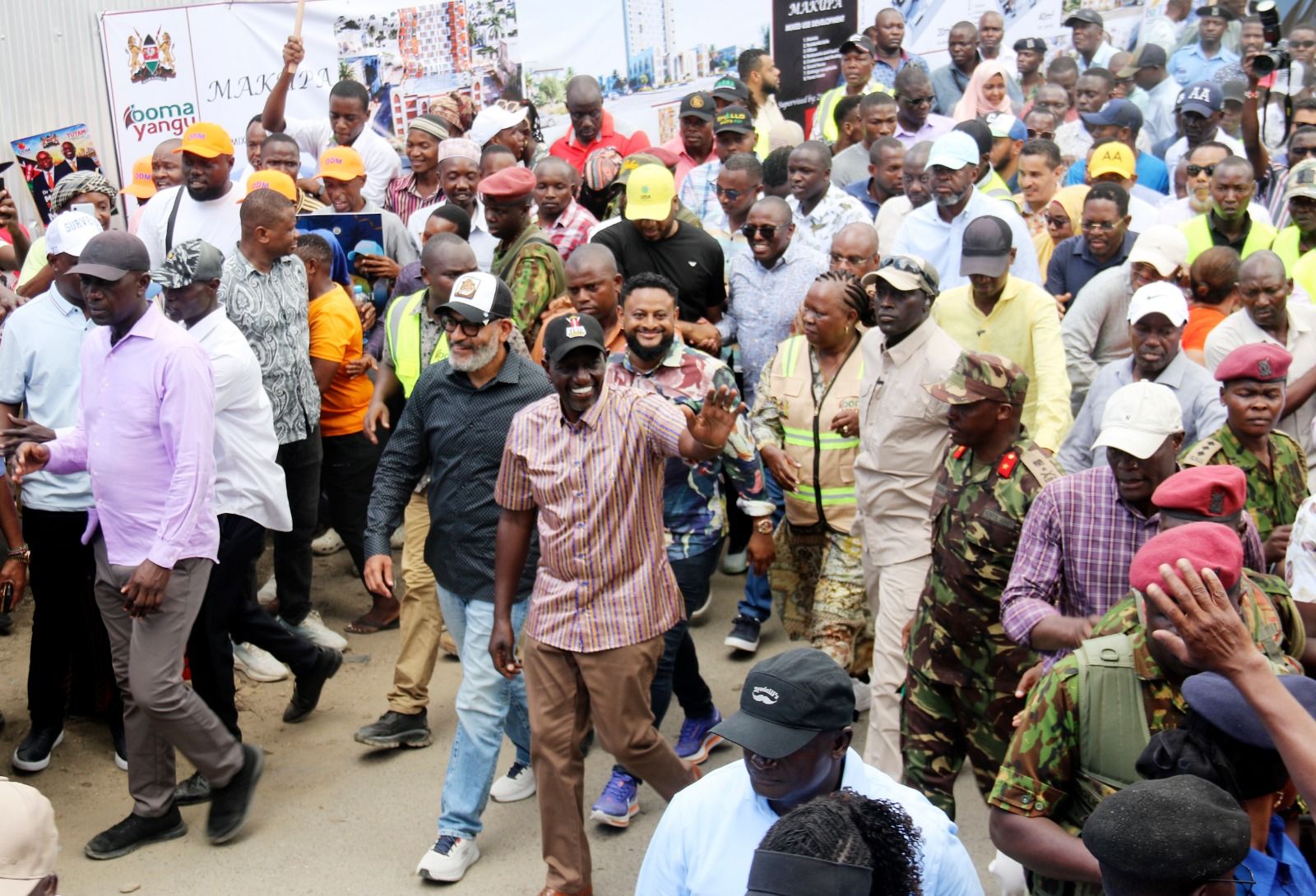 Heightened security after Kilifi breach as Ruto launches Makupa market