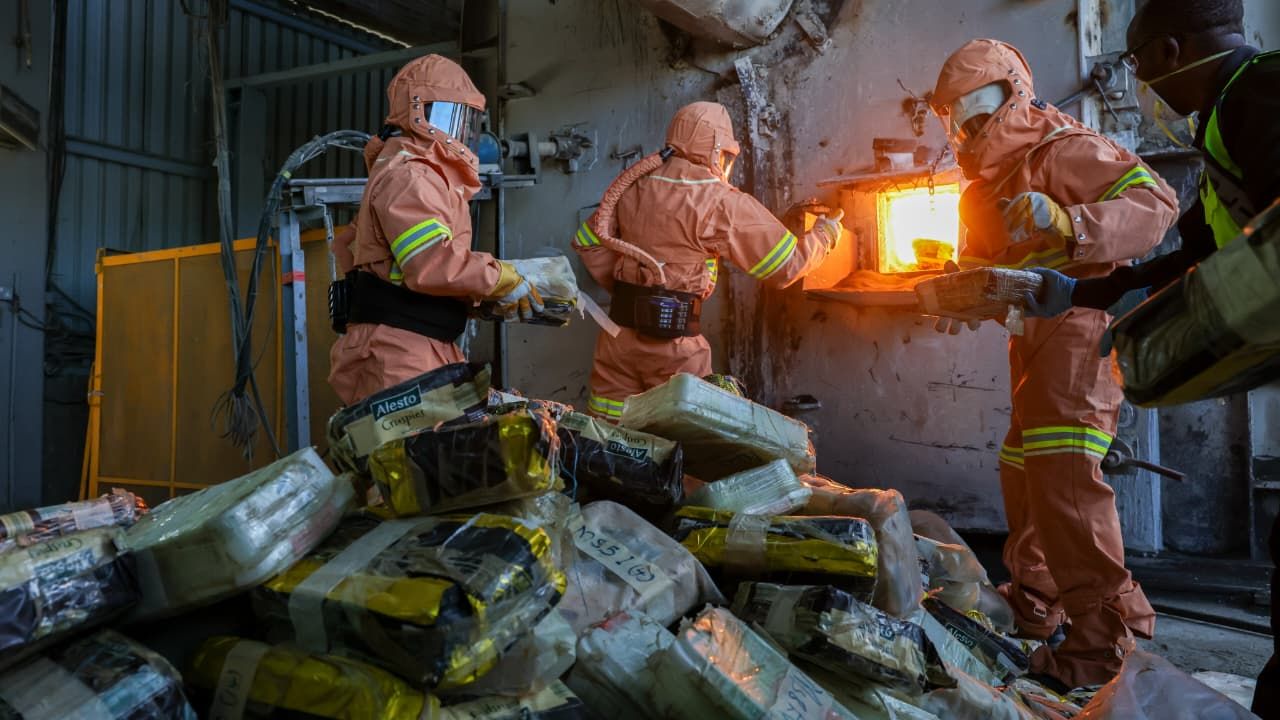 Kenya destroys Sh8.2bn meth haul in Mombasa as Murkomen warns traffickers