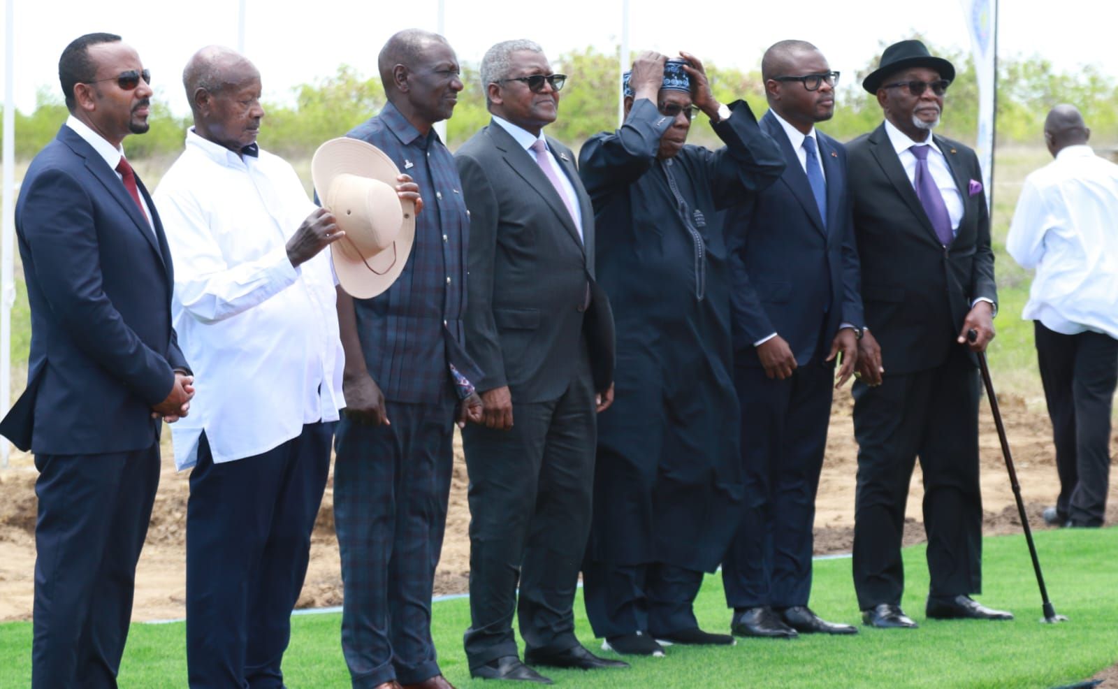 African leaders join Ruto, Dangote for Lamu refinery groundbreaking