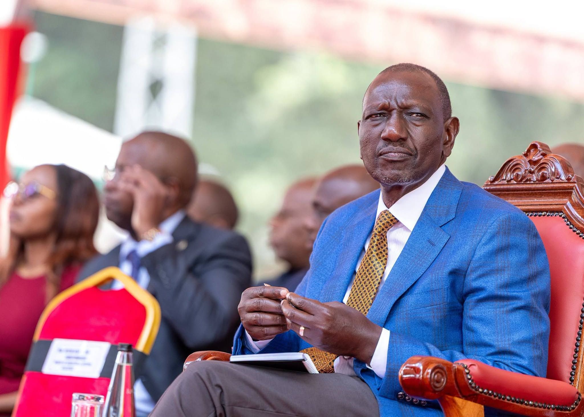 Why is President Ruto angry?