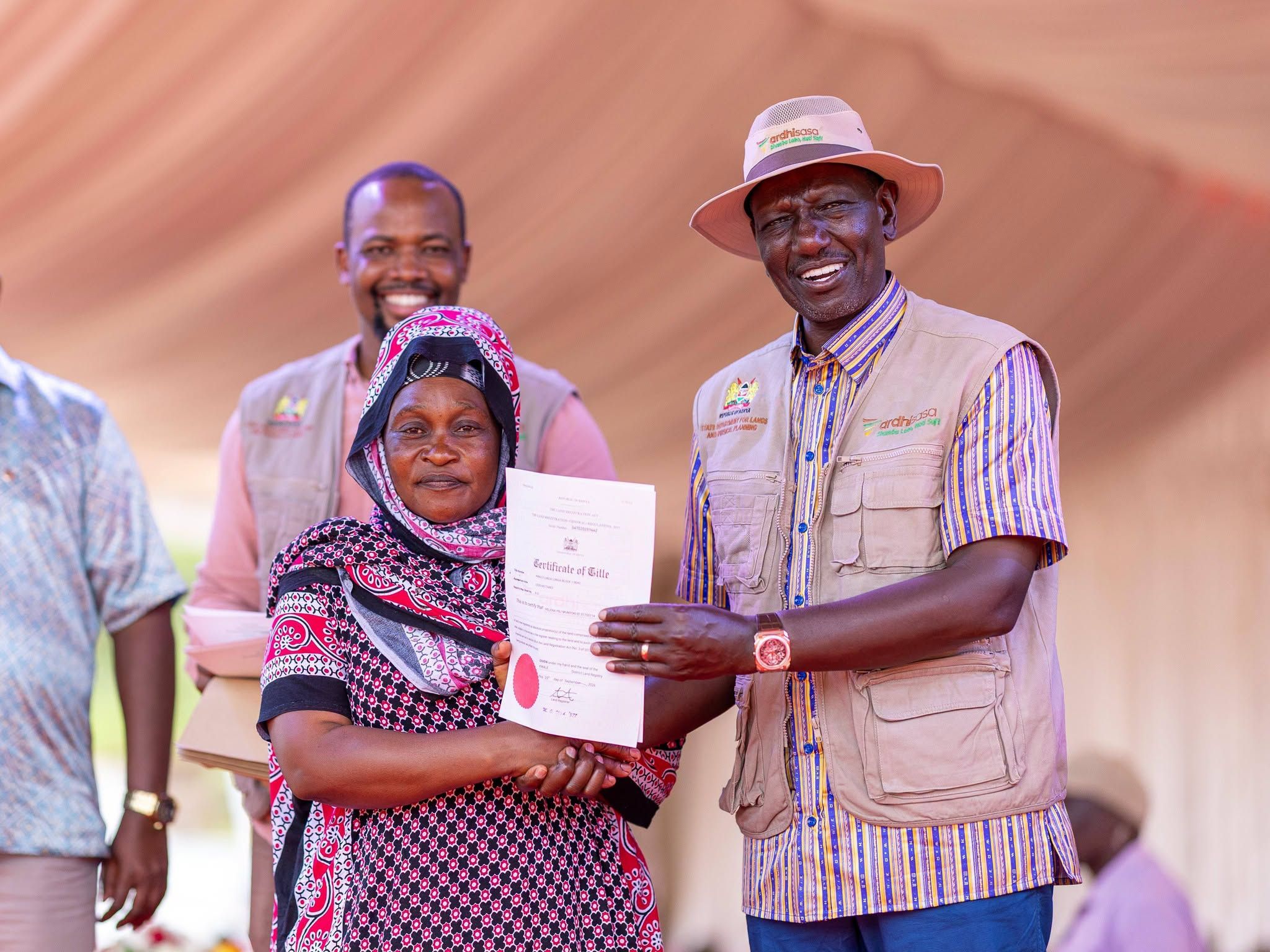 Ruto targets 500,000 Coast title deeds after Kwale rollout